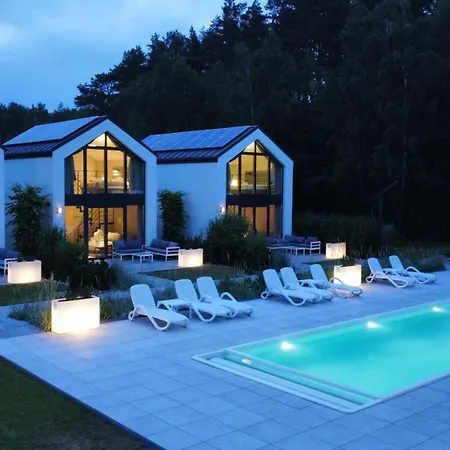 בית נופש Nova Ulinia Forest - Dom Nad Morzem, Podgrzewany Basen , Sauna, Balia Z Jacuzzi, Starlink
